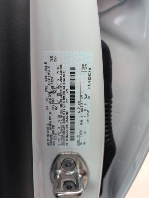 2026 Ford Escape Active