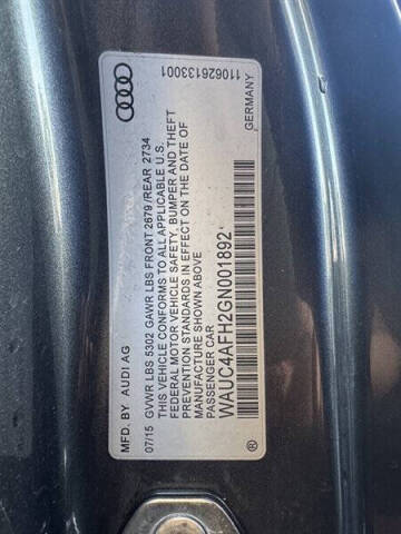 2016 Audi S5 3.0T quattro Premium Plus