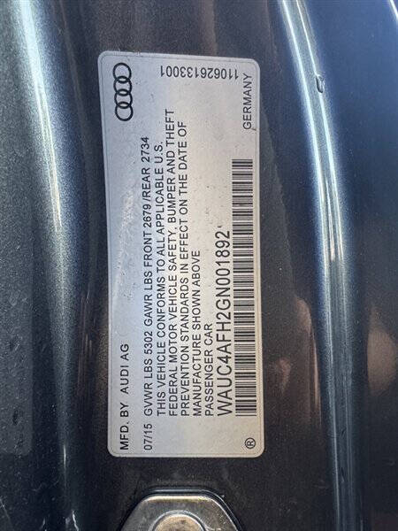 2016 Audi S5 3.0T quattro Premium Plus