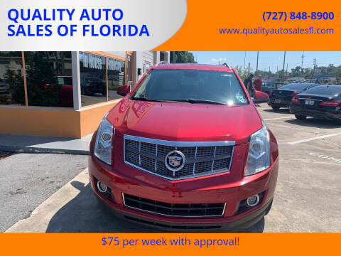 2011 Cadillac SRX for sale at QUALITY AUTO SALES OF FLORIDA in New Port Richey FL