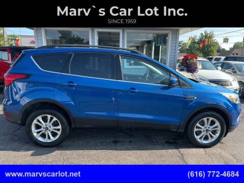 2019 Ford Escape for sale at Marv`s Car Lot Inc. in Zeeland MI