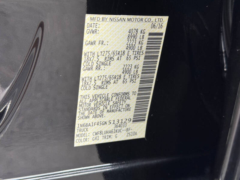 2016 Nissan Titan XD