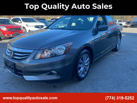 2011 Honda Accord for sale at Top Quality Auto Sales in Westport MA