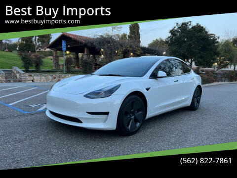 2022 Tesla Model 3 for sale at Best Buy Imports in Fullerton CA