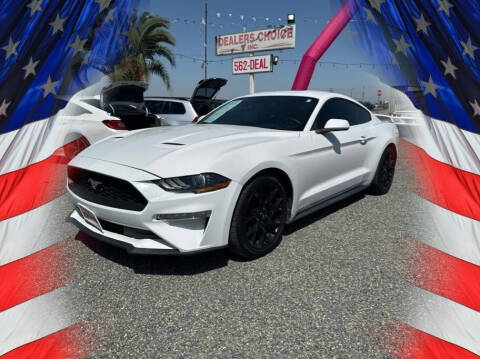 2019 Ford Mustang for sale at Dealers Choice Inc in Farmersville CA