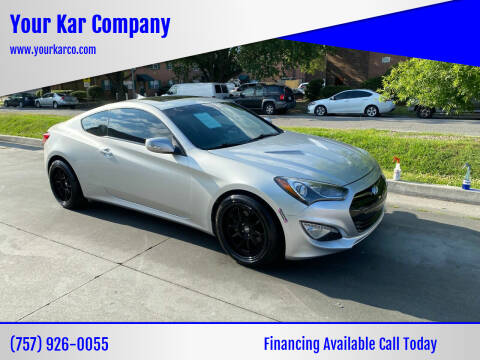 2013 Hyundai Genesis Coupe for sale at Your Kar Company in Norfolk VA