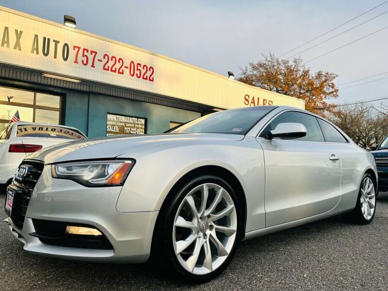 2014 Audi A5 for sale at Trimax Auto Group in Norfolk VA