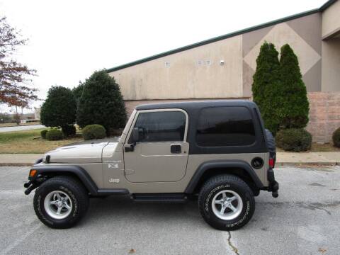 2002 Jeep Wrangler for sale at JON DELLINGER AUTOMOTIVE in Springdale AR