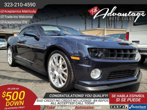 2013 Chevrolet Camaro for sale at ADVANTAGE AUTO SALES INC in Bell CA