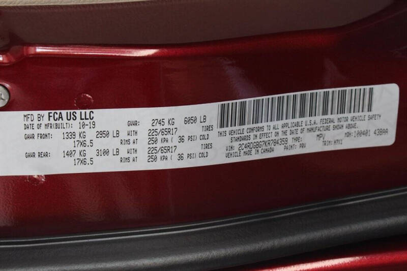 2019 Dodge Grand Caravan SE