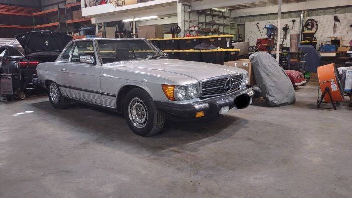 1982 Mercedes-Benz SL-Class for sale at Classic Car Deals in Cadillac MI