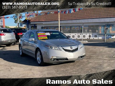 2011 Acura TL for sale at Ramos Auto Sales in Los Angeles CA