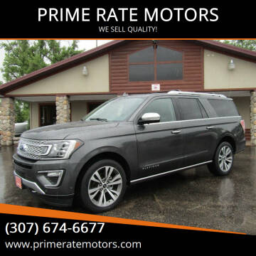 2020 Ford Expedition MAX for sale at PRIME RATE MOTORS in Sheridan WY