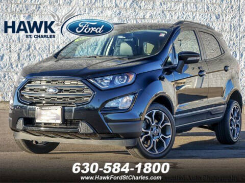 2019 Ford EcoSport for sale at Hawk Ford of St. Charles in Saint Charles IL