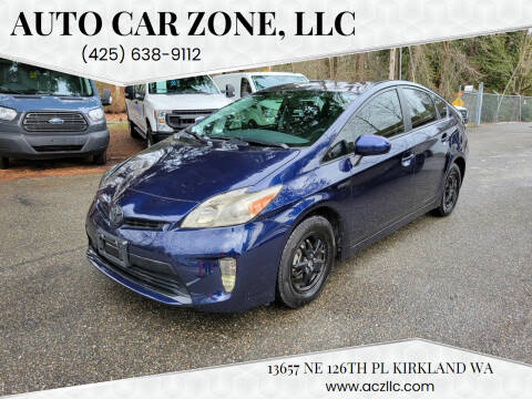 2015 Toyota Prius for sale at Auto Car Zone, LLC in Kirkland WA