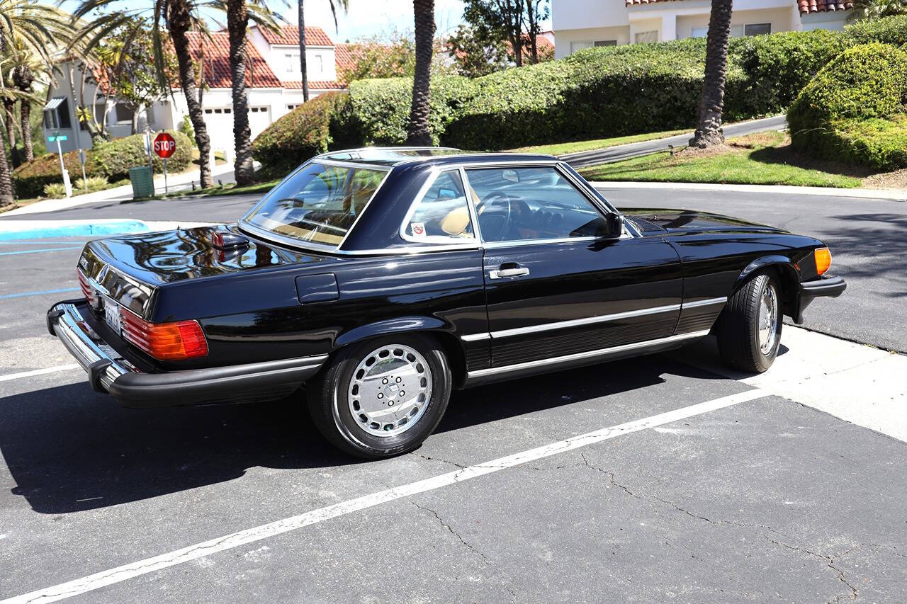 1987 Mercedes-Benz 560-Class for sale at DE AUTOS INC in San Juan Capistrano, CA