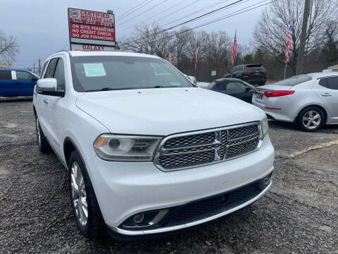2015 Dodge Durango for sale at Certified Motors LLC in Mableton GA