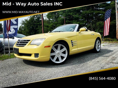 2005 Chrysler Crossfire for sale at Mid - Way Auto Sales INC in Montgomery NY