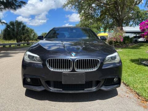 2013 BMW 5 Series for sale at Boss Automotive LLC in Davie FL