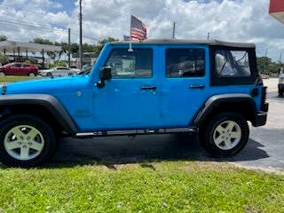 2017 Jeep Wrangler Unlimited for sale at Sunset Point Auto Sales & Car Rentals in Clearwater FL