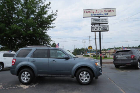 2010 Ford Escape for sale at FAMILY AUTO CENTER in Greenville NC