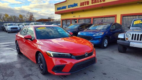 2022 Honda Civic for sale at Popas Auto Sales in Detroit MI