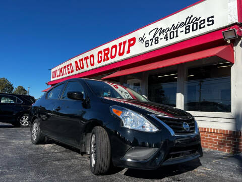 2019 Nissan Versa for sale at Unlimited Auto Group of Marietta in Marietta GA