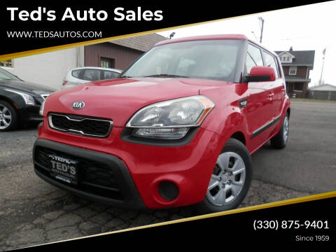 2013 Kia Soul for sale at Ted's Auto Sales in Louisville OH