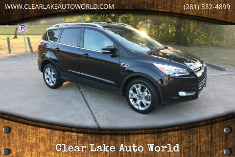 2016 Ford Escape for sale at Clear Lake Auto World in League City TX