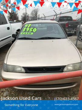 1997 Toyota Corolla for sale at Jackson Used Cars in Forrest City AR