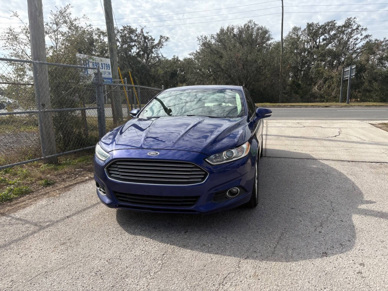 2016 Ford Fusion for sale at Hobgood Auto Sales in Land O Lakes, FL