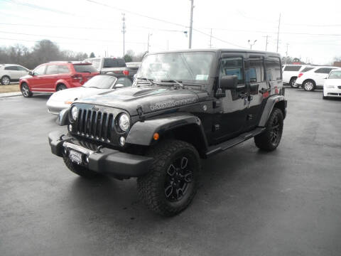 2017 Jeep Wrangler Unlimited for sale at Morelock Motors INC in Maryville TN