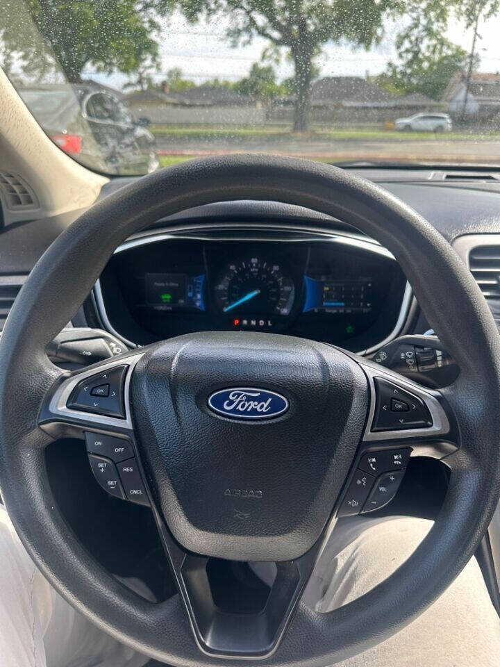 2018 Ford Fusion Hybrid for sale at Cars On The Run Auto Sale in Harvey, LA