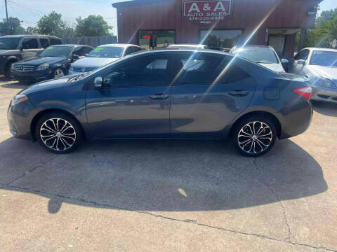 2016 Toyota Corolla for sale at A & A Auto Sales in Fayetteville AR