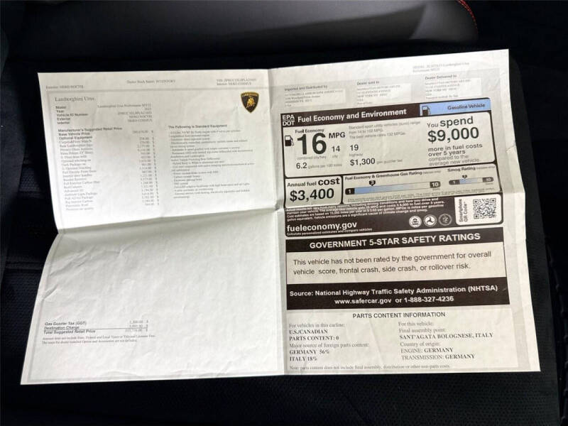 2023 Lamborghini Urus Performante