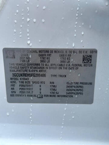 2015 Chevrolet Silverado 1500