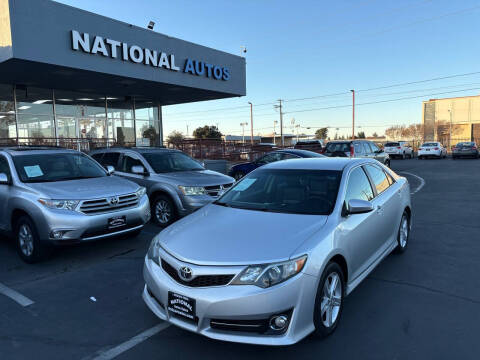 2012 Toyota Camry for sale at National Autos Sales in Sacramento CA