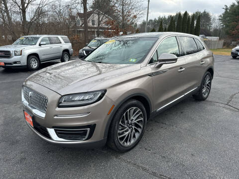 2020 Lincoln Nautilus for sale at Glen's Auto Sales in Fremont NH