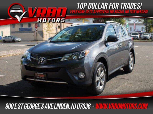 2015 Toyota RAV4 for sale at Vrbo Motors in Linden, NJ