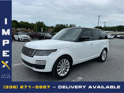 2020 Land Rover Range Rover for sale at Impex Auto Sales in Greensboro NC