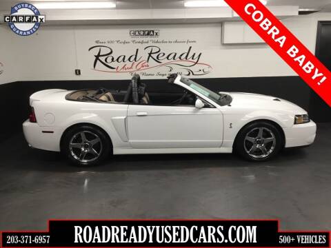 2003 Ford Mustang SVT Cobra for sale at Road Ready Used Cars in Ansonia CT