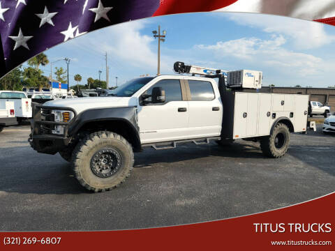 2019 Ford F-550 for sale at Titus Trucks in Titusville FL