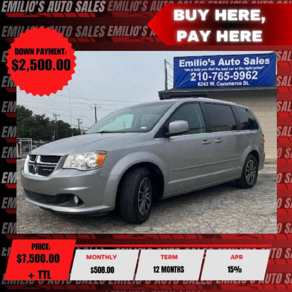 2017 Dodge Grand Caravan for sale at Emilios Auto Sales in San Antonio TX