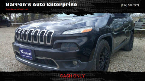 2014 Jeep Cherokee for sale at Barron's Auto Enterprise - Barron's Auto Whitney in Whitney TX