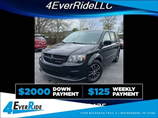 2016 Dodge Grand Caravan for sale at 4 Ever Ride in Waynesboro, PA