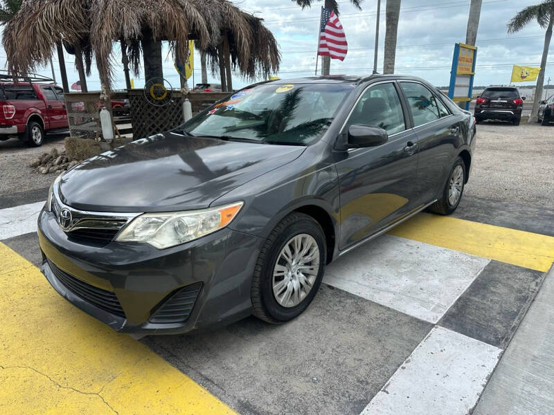 Used 2012 Toyota Camry LE with VIN 4T1BF1FK3CU043231 for sale in Melbourne, FL