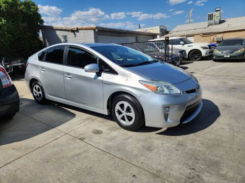 2013 Toyota Prius for sale at E and M Auto Sales in Bloomington CA