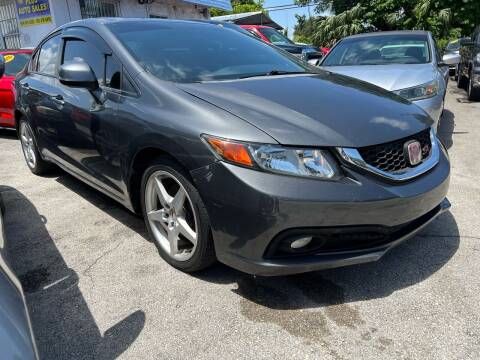 2013 Honda Civic for sale at Plus Auto Sales in West Park FL
