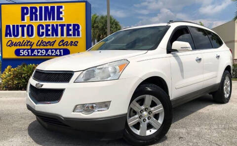 2010 Chevrolet Traverse for sale at PRIME AUTO CENTER in Palm Springs FL
