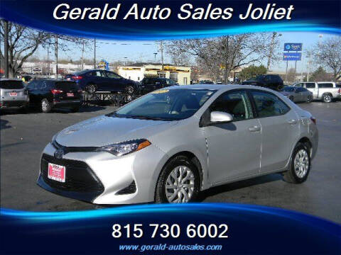 2017 Toyota Corolla for sale at Gerald Auto Sales in Joliet IL